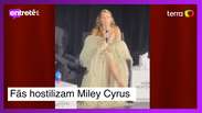 Fãs hostilizam Miley Cyrus em festival de cinema achando que era show