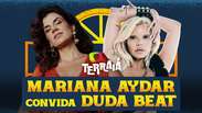 Mariana Aydar convida Duda Beat para subir no palco do Terraiá; assista ao show