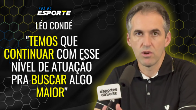 Léo Condé projeta crescimento ainda maior do Ceará no Brasileirão
